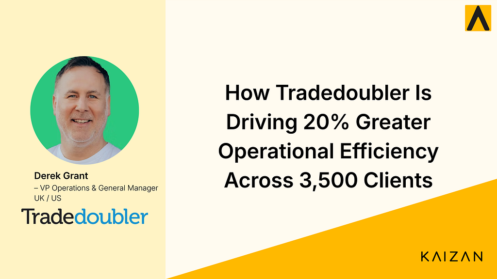 How Tradedoubler Is Driving 20% Greater Operational Efficiency Across 3,500 Clients
